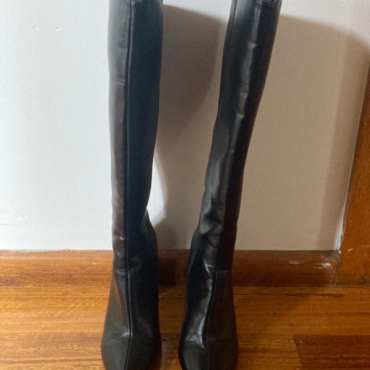 womens knee high boots size 9 glassons australia. Depop