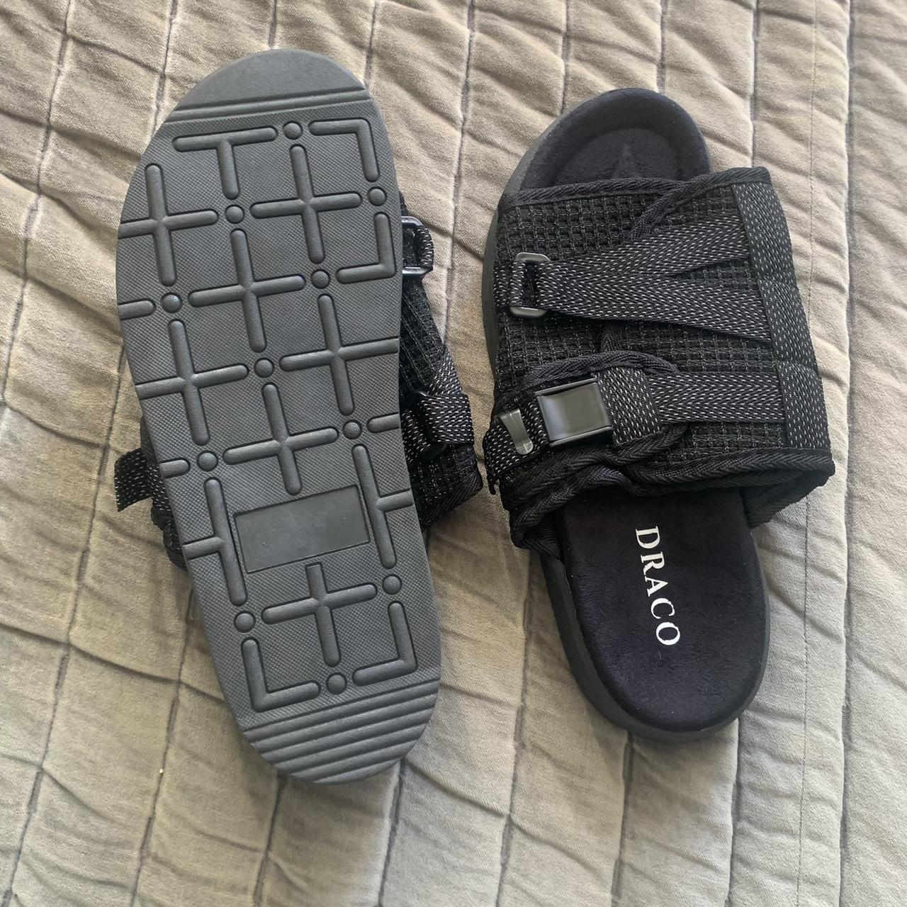 draco slides “thunder” colorway also reflects when... - Depop