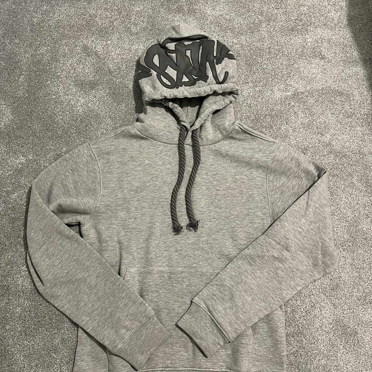 SYNA WORLD TRACKSUIT GREY/BLACK MEDIUM 📥 IG FOR MORE... - Depop