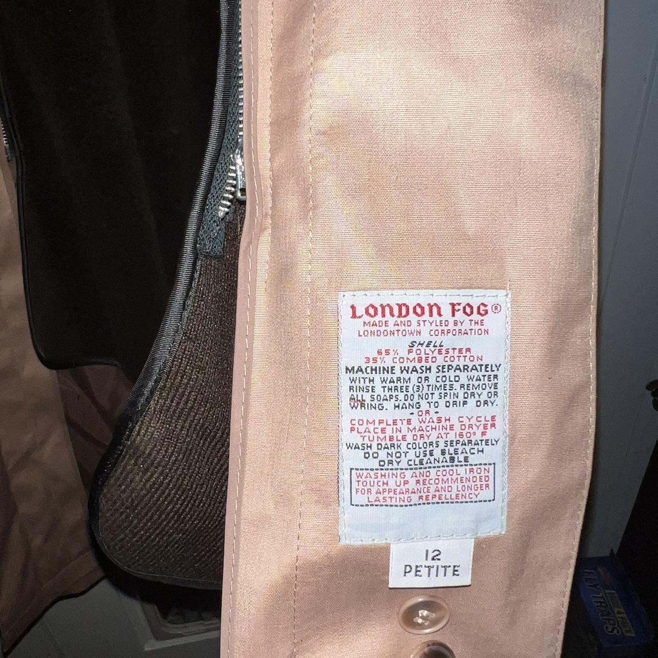 London Fog Women's Trench - Tan/Brown - 12 – Vint… - image 4