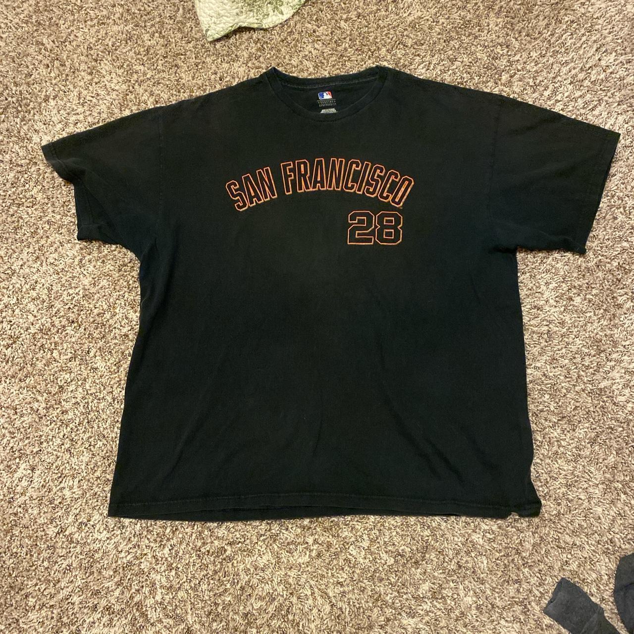 vintage San Francisco giants baseball tee Minor - Depop