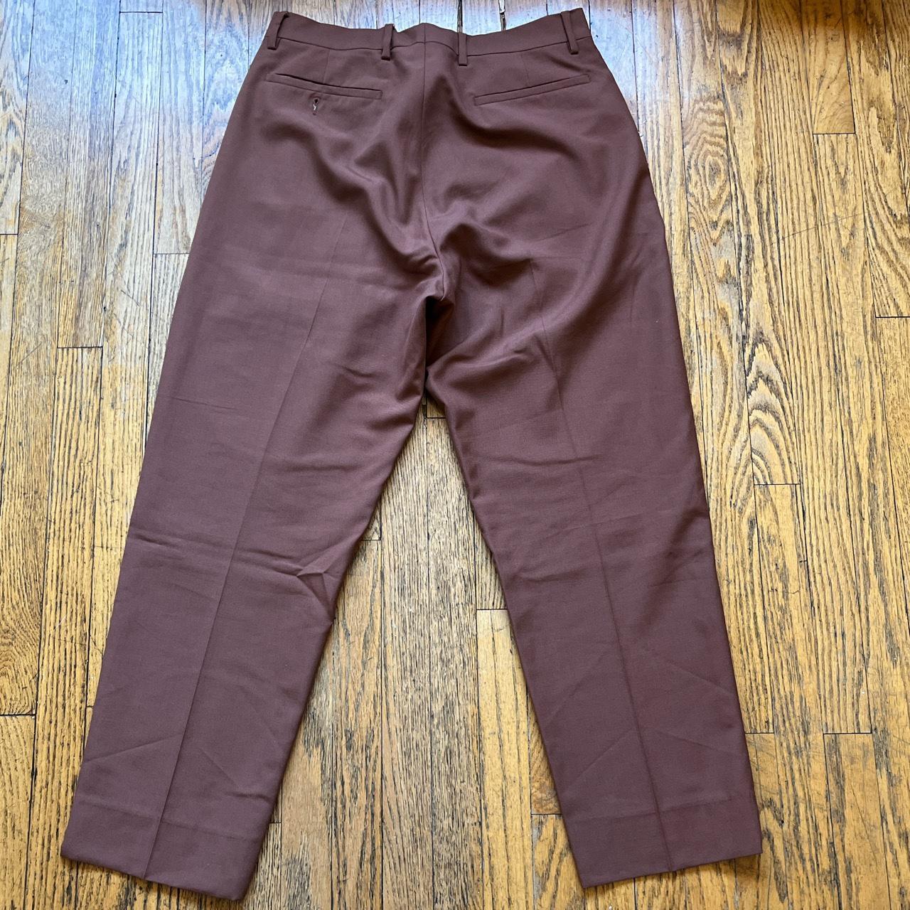 Supreme pleated dress pants brown , Men’s size medium...