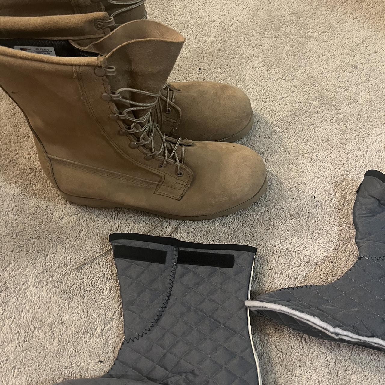 Goretex Military/Combat boots Belleville 10-10.5... - Depop