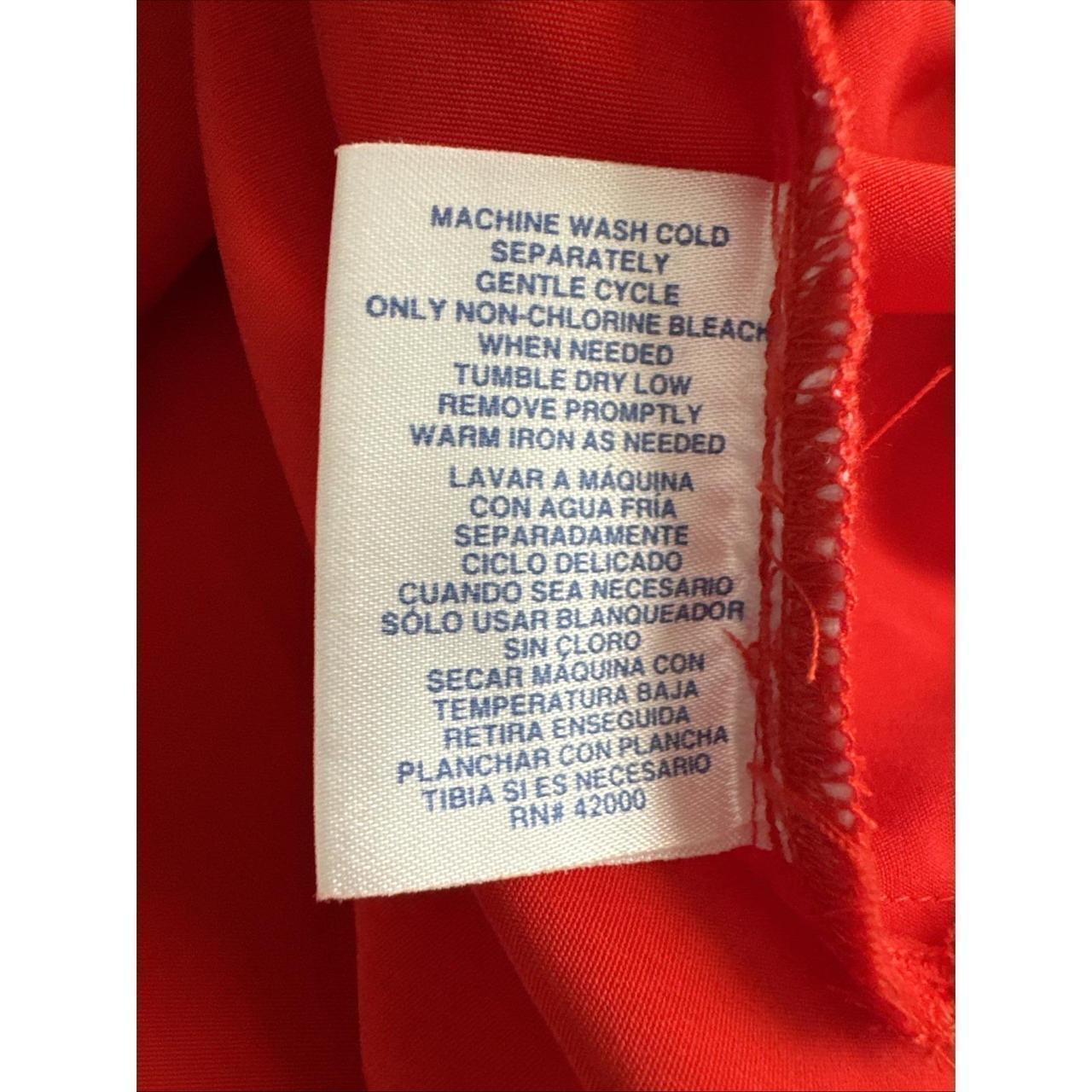 Basic Editions Women's Pants - Red - 10 – Basic E… - image 6