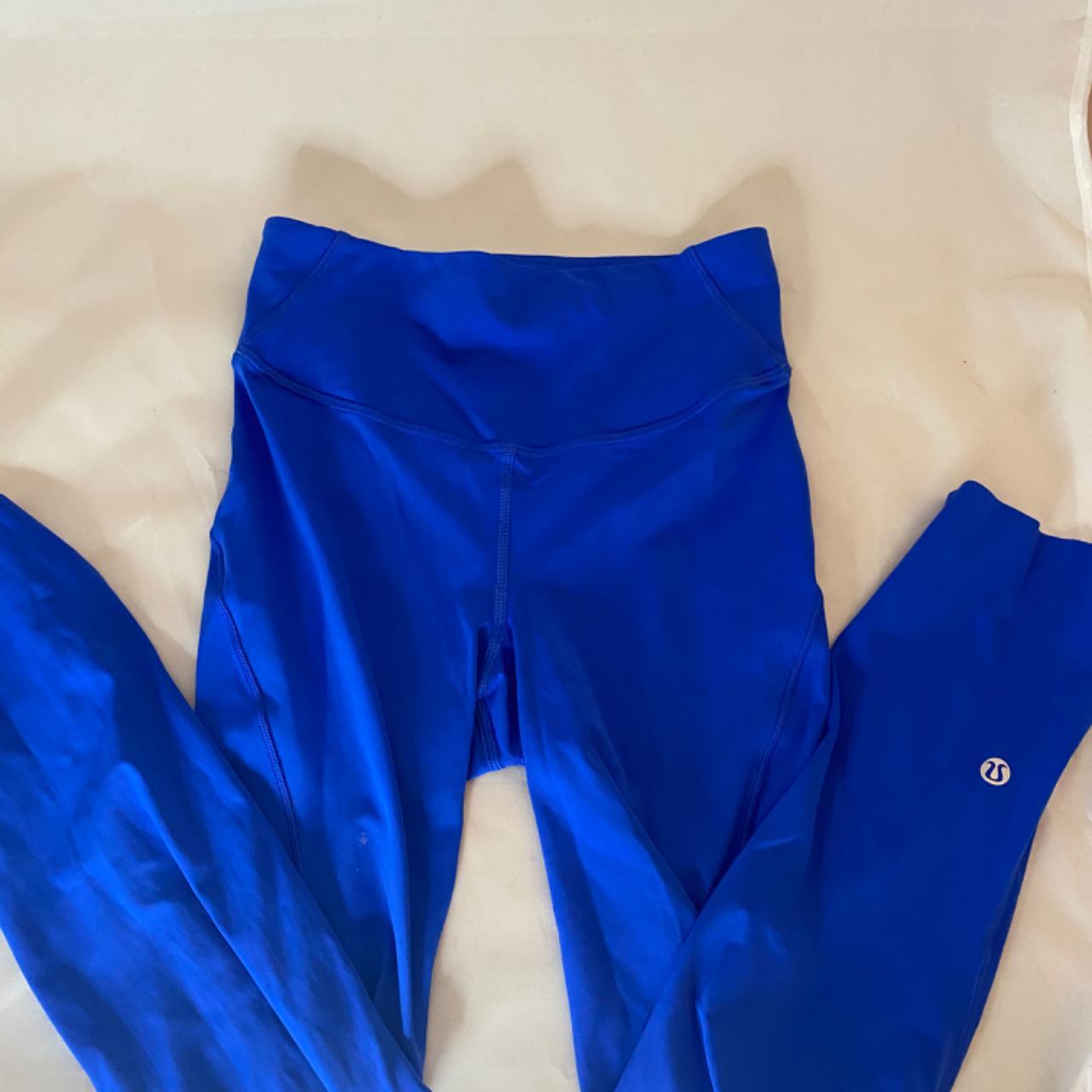 Lululemon Women's Blue Leggings | Depop