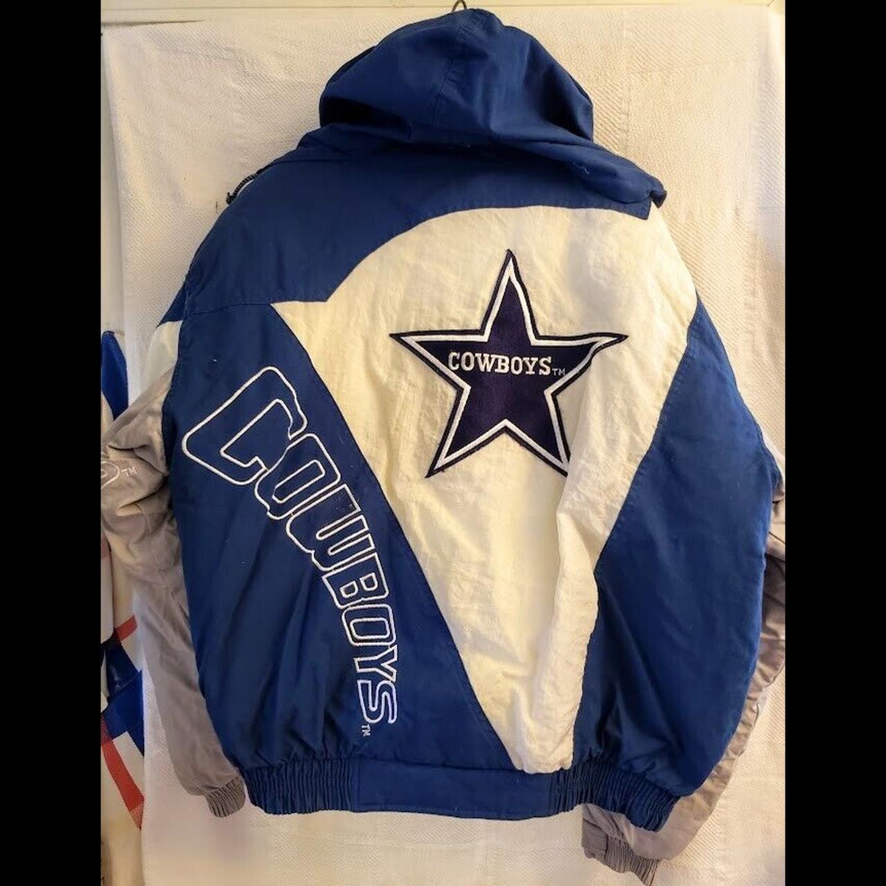 Team NFL Dallas Cowboys Vintage Pro Sport 90s Puffer Jacket 