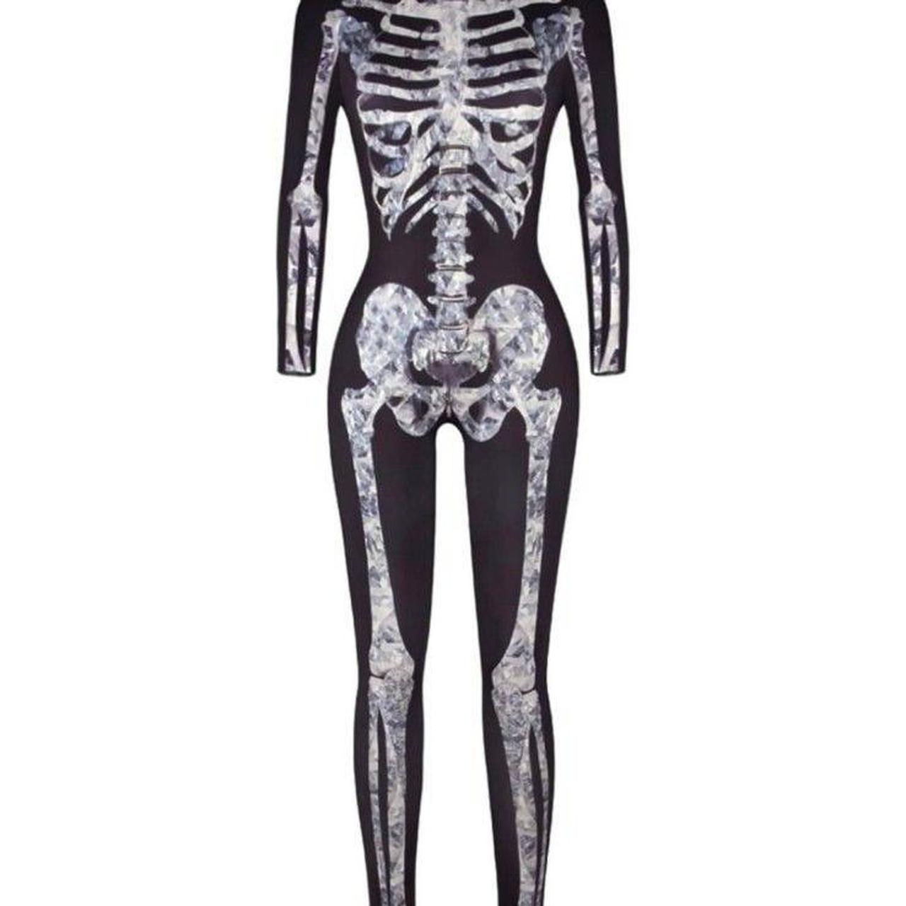 Source Unknown Women's Party Jumpsuit - Black/Whi… - image 2