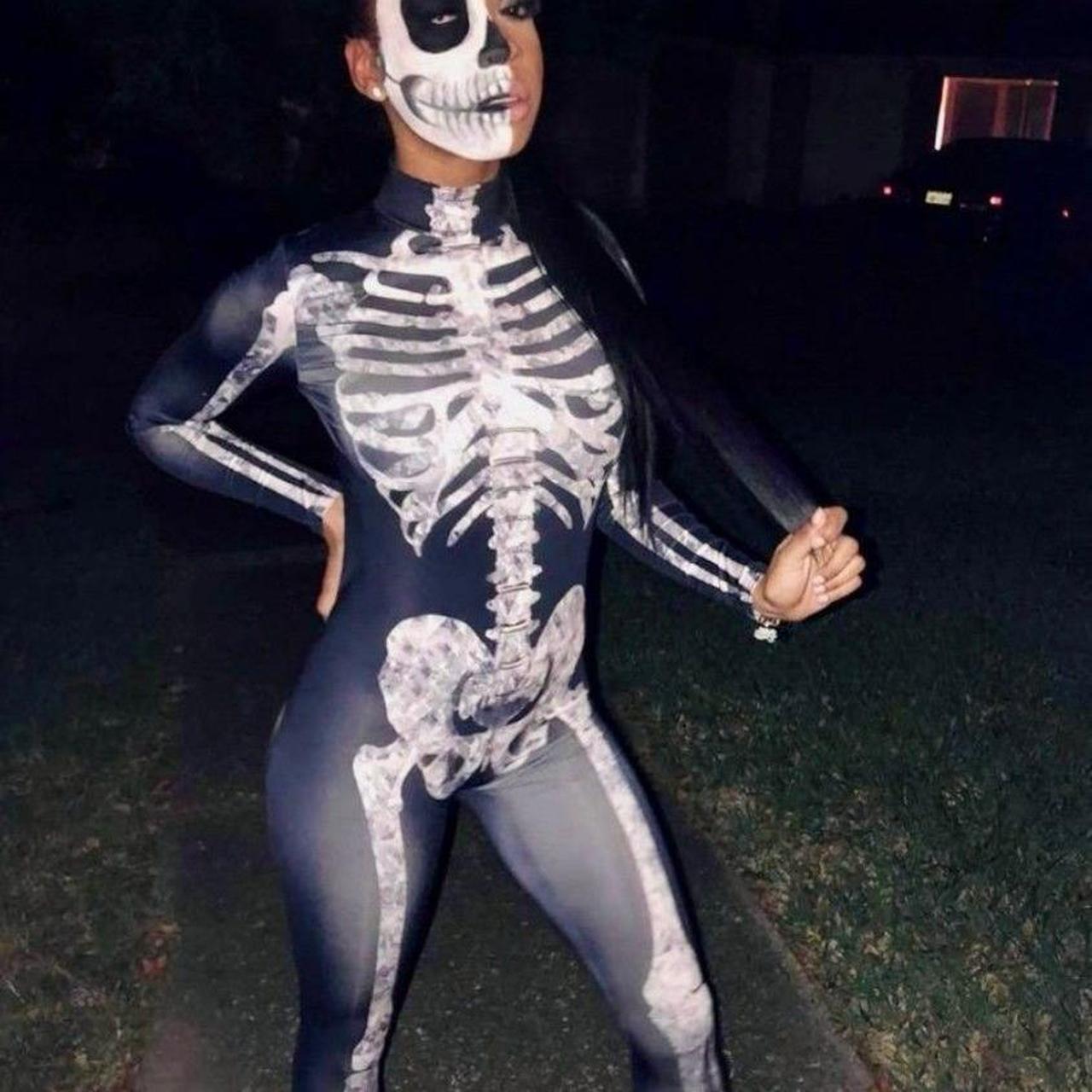 Source Unknown Women's Party Jumpsuit - Black/Whi… - image 1