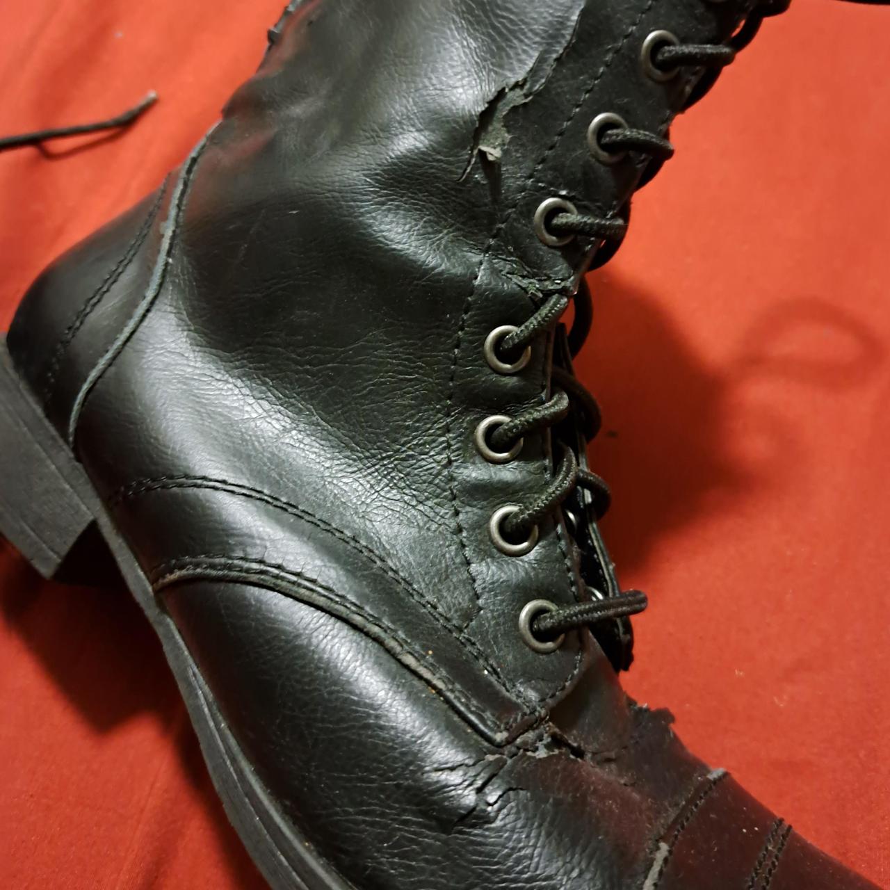 Louis Vuitton combat boot. Only worn twice. Selling - Depop