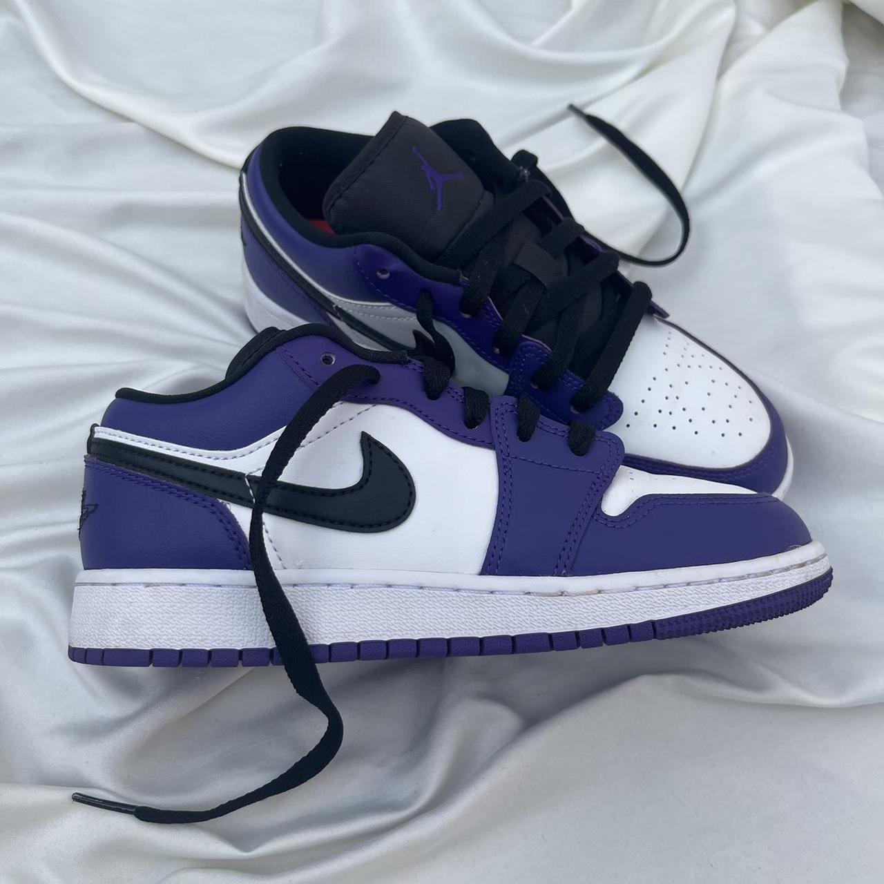 jordan 1 court purple size 5.5