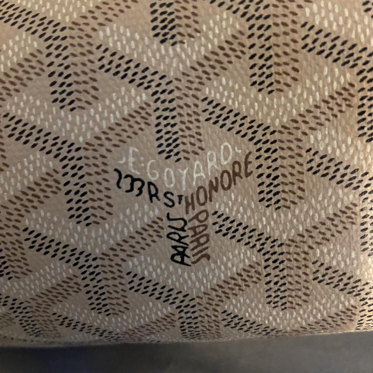 Goyard toiletries bag Depop