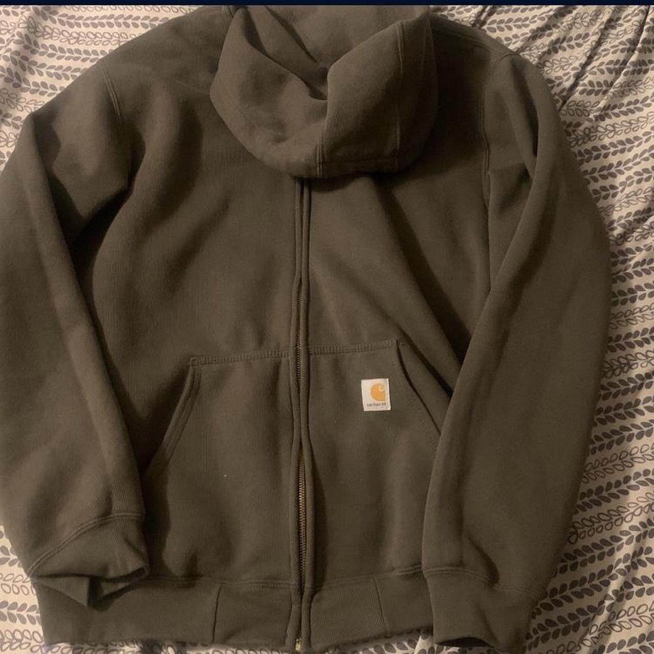 Carhartt on sale olive hoodie