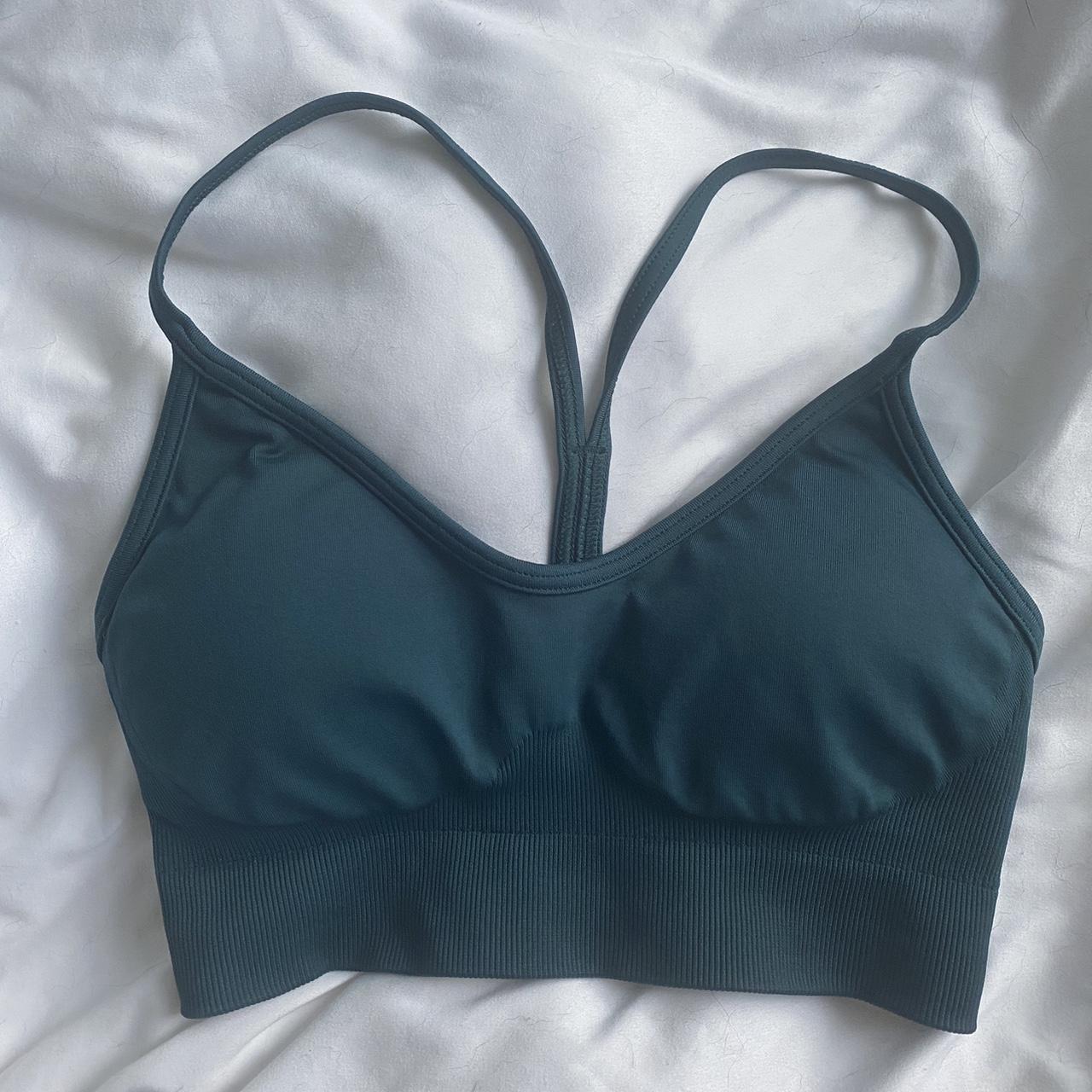 BRAND NEW NEVER WORN Gymshark sports bra in winter... - Depop