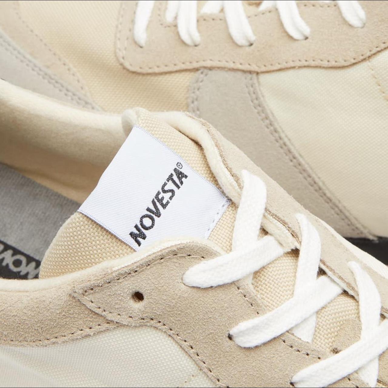 Novesta Women's Cream and White Trainers (3)