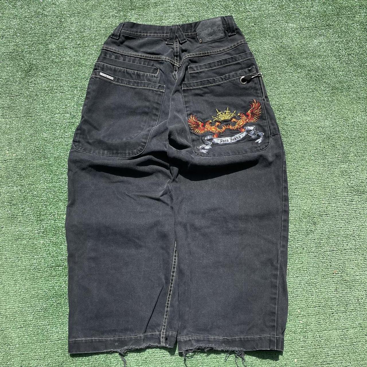 Vintage 90’s JNCO deals black phoenix jeans