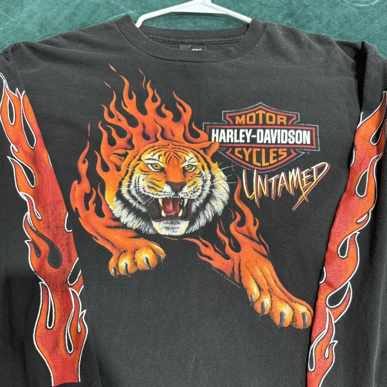 Vintage Harley Davidson Untamed Shirt high quality