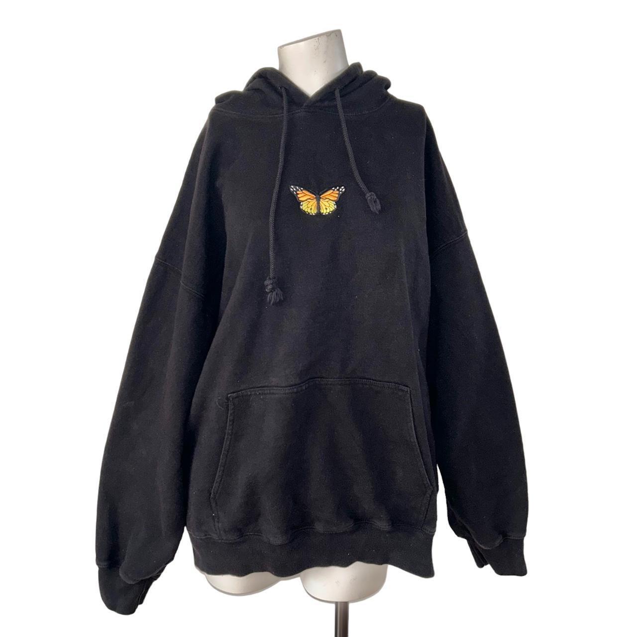 Brandy Melville Women's Hoodie - Black - XL