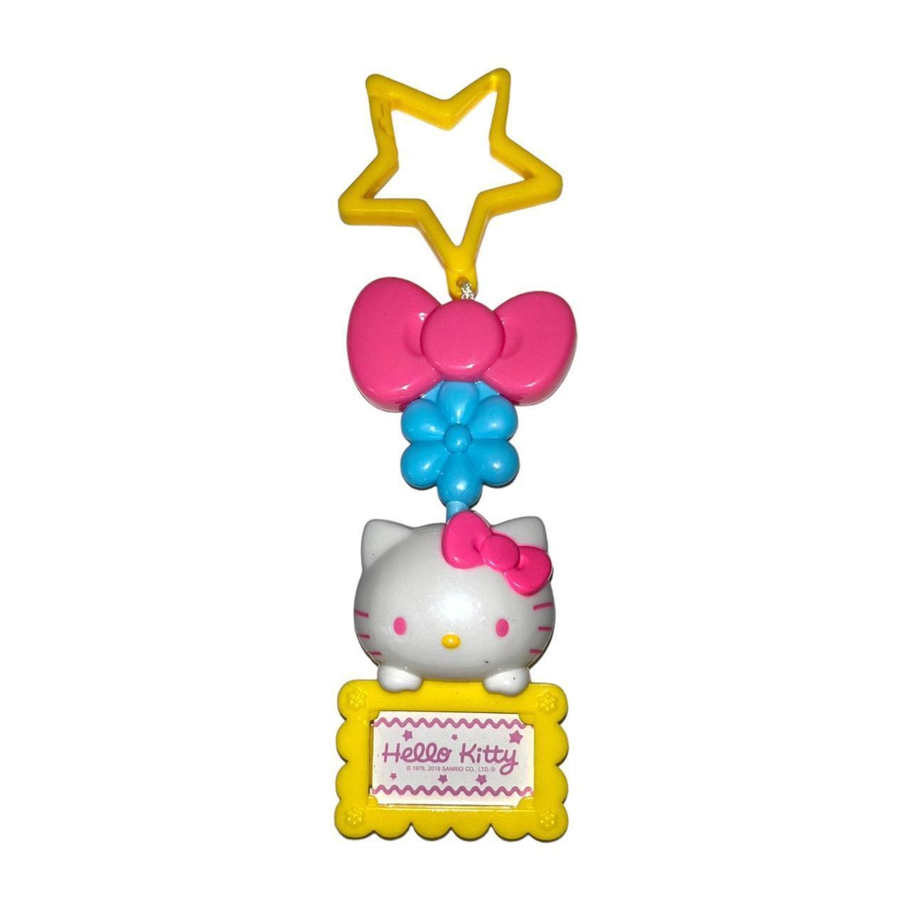 Hello kitty Star keychain clip Has a bow and flower... Depop