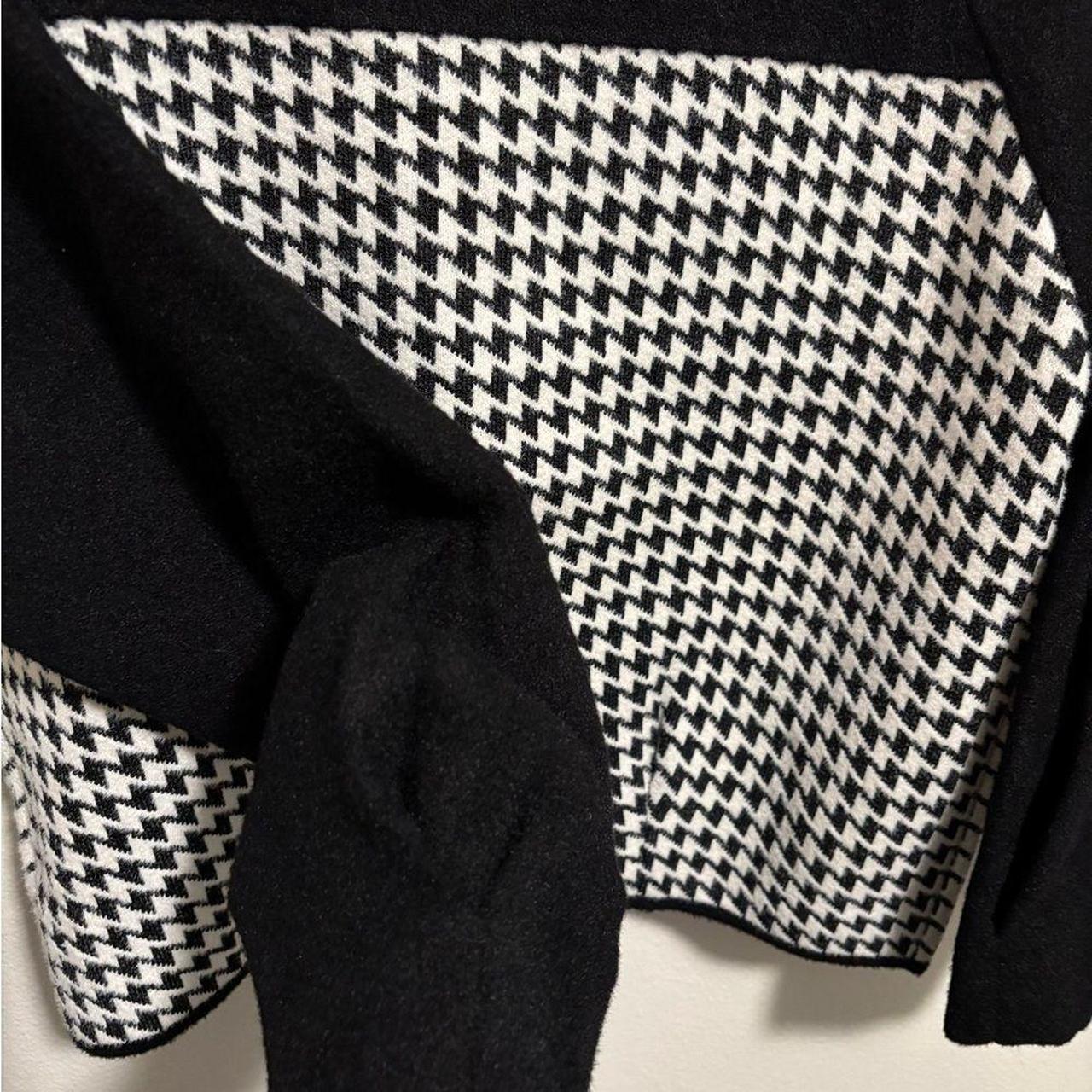 Source Unknown Women's Bomber Jacket - Black/Whit… - image 3