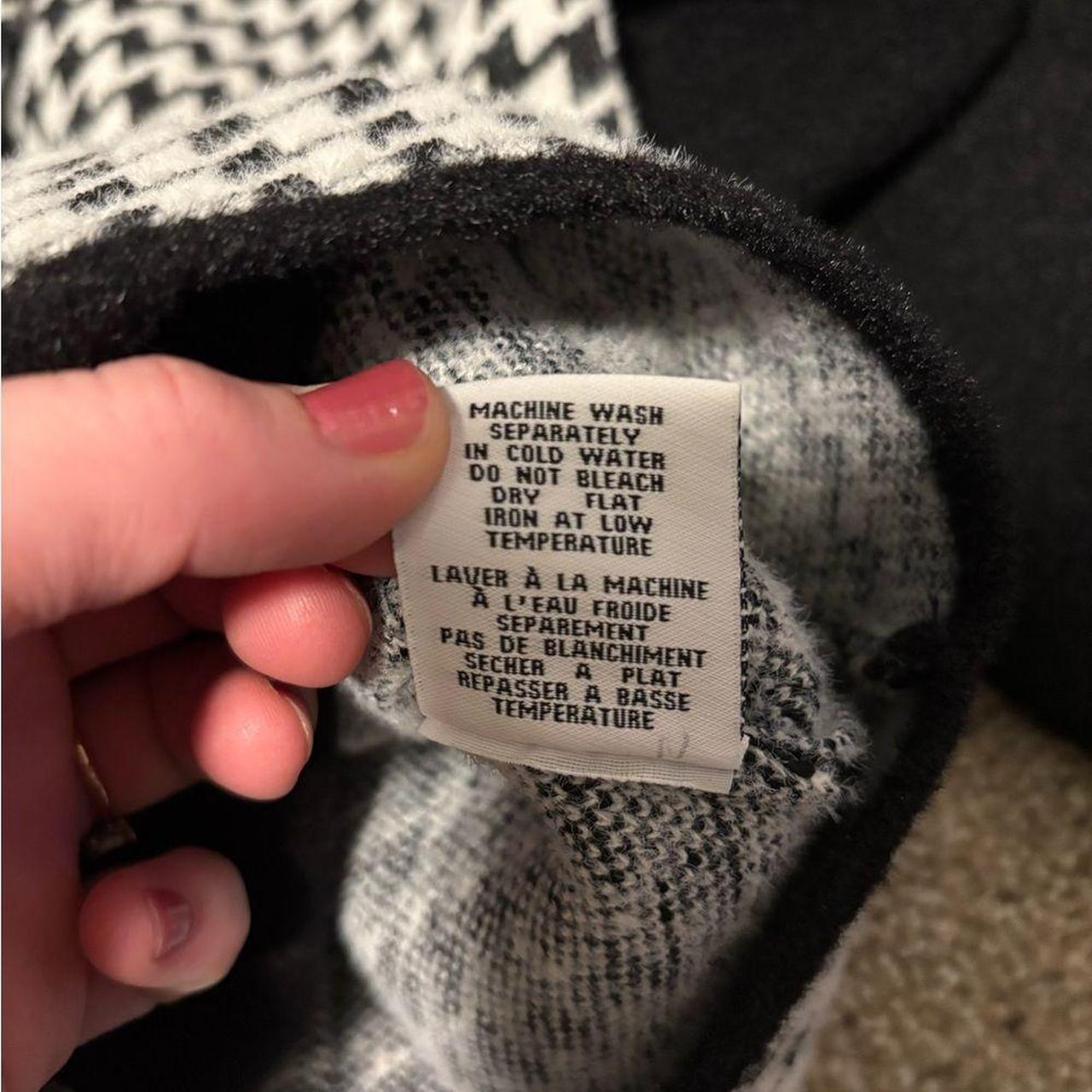 Source Unknown Women's Bomber Jacket - Black/Whit… - image 6