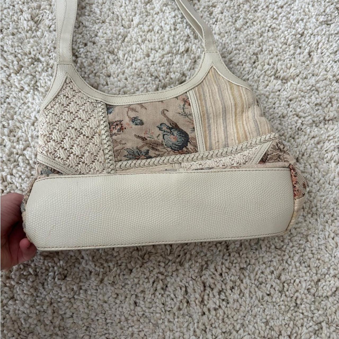 Source Unknown Women's Bag - Cream/White – Quilte… - image 4
