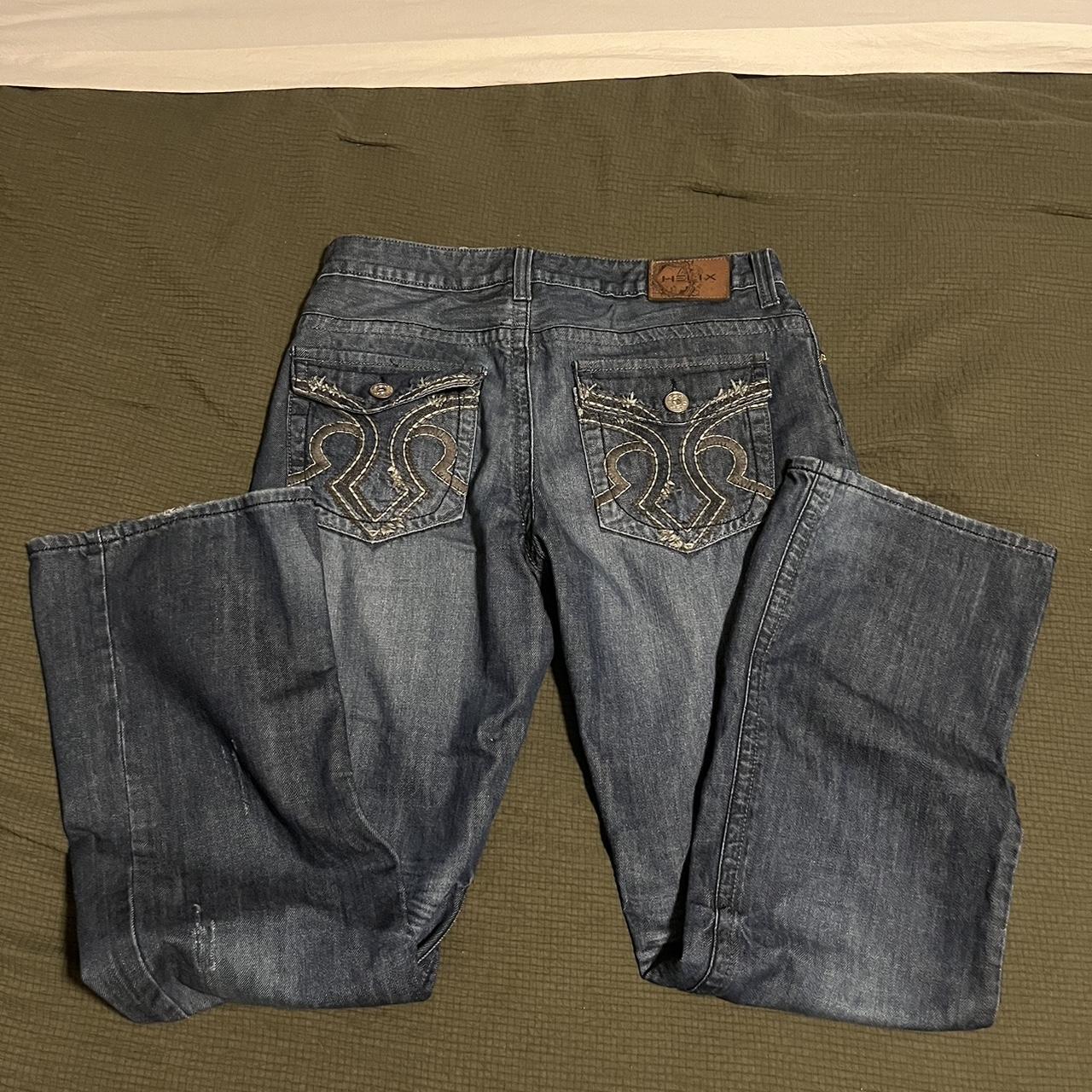 helix baggy jeans. size 34 by 32 - Depop