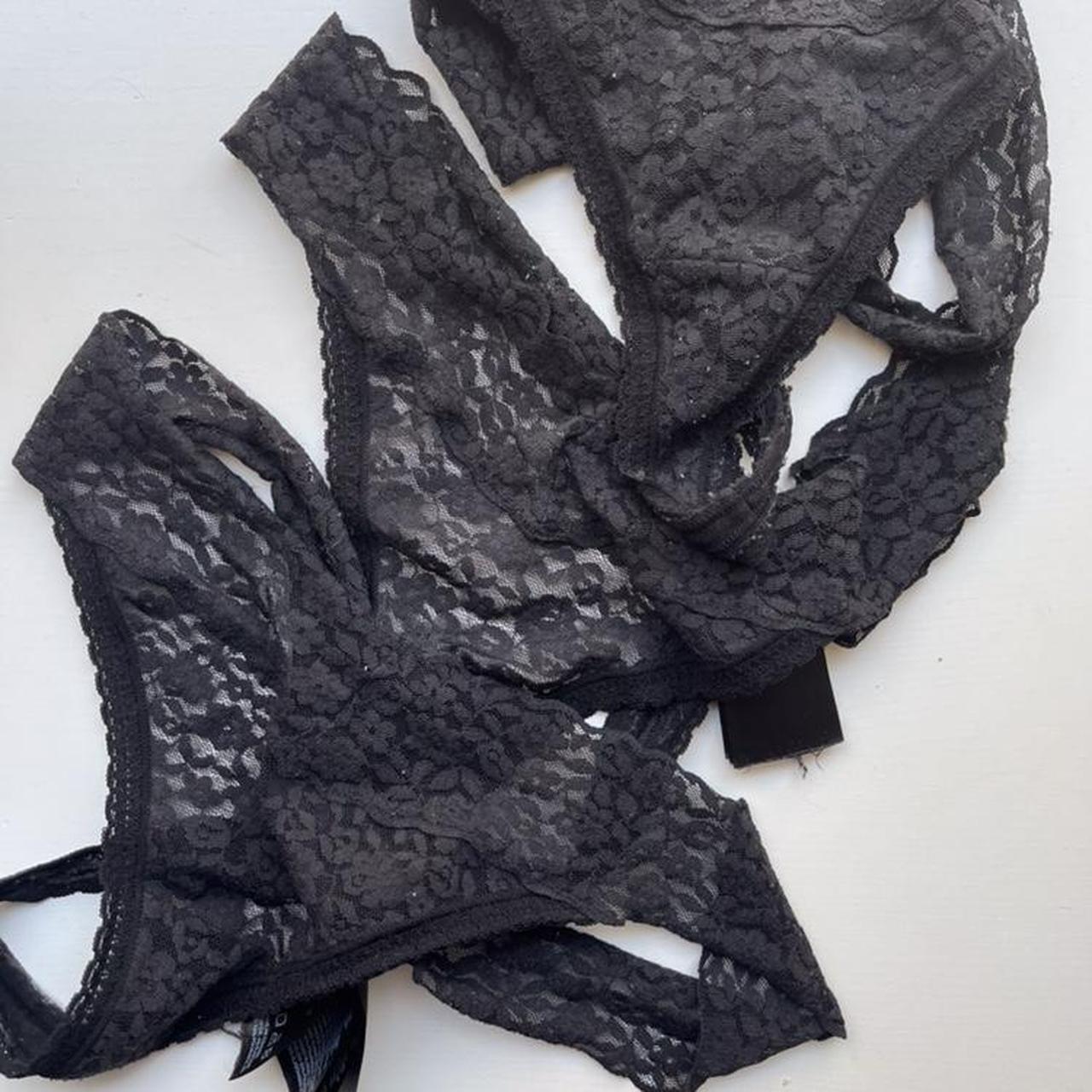 H&M+ Women's Black Panties | Depop