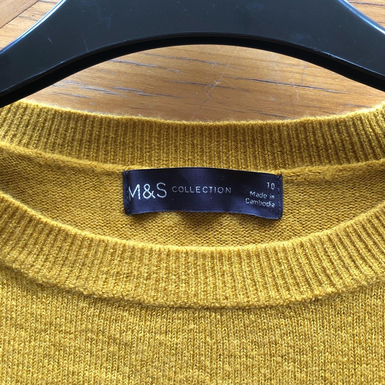 Mustard jumper m&s best sale