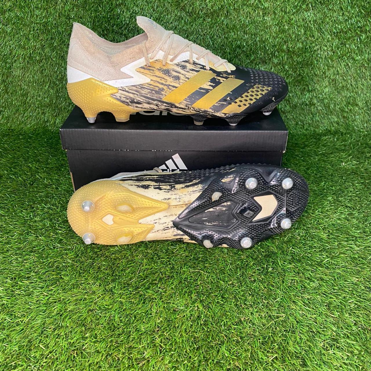 Mutator Adidas Predator Low White Predator Mutator Low SG 'White Gold Depop