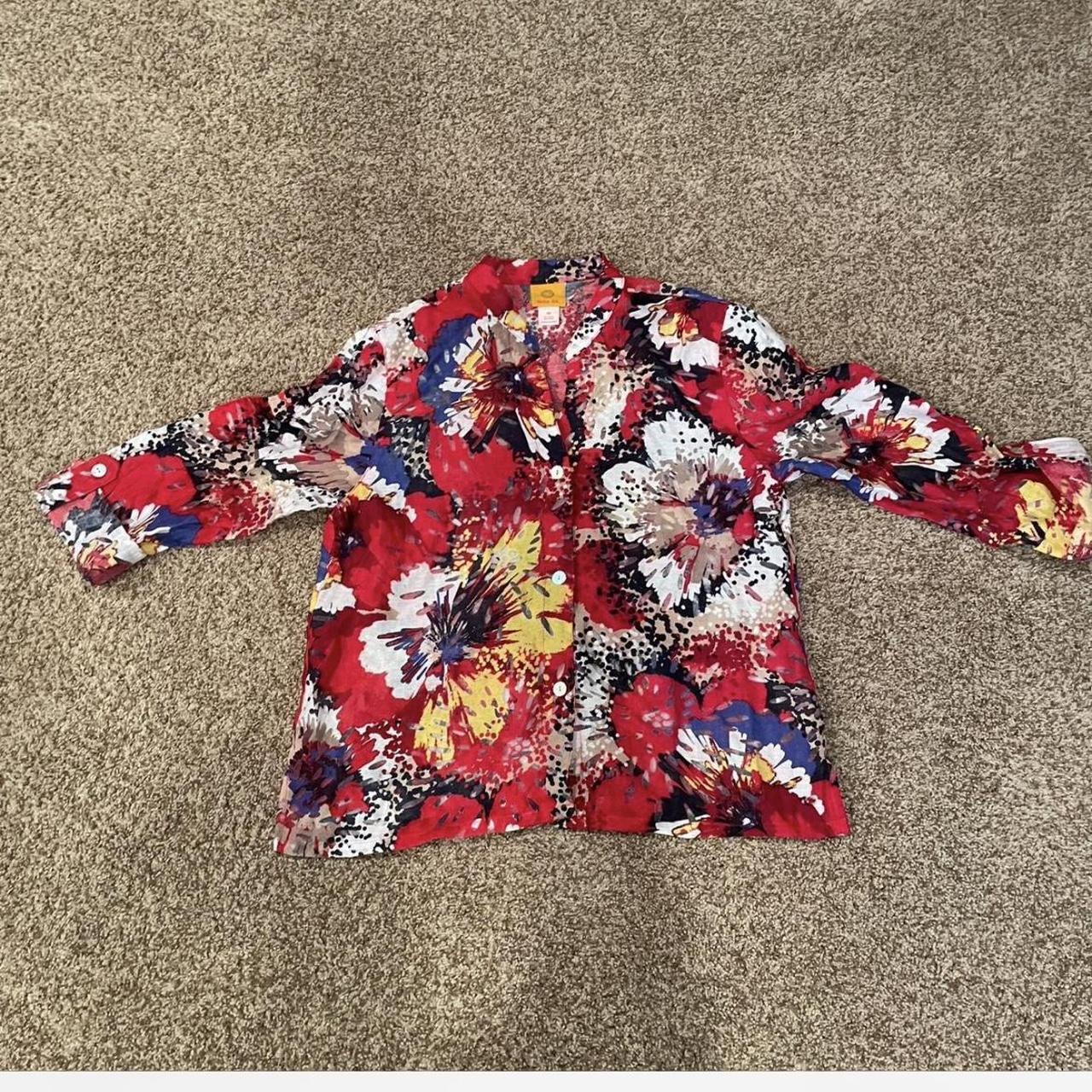 Ruby Rd. Women's Blouse - Multi/Red - 14 – Ruby R… - image 1