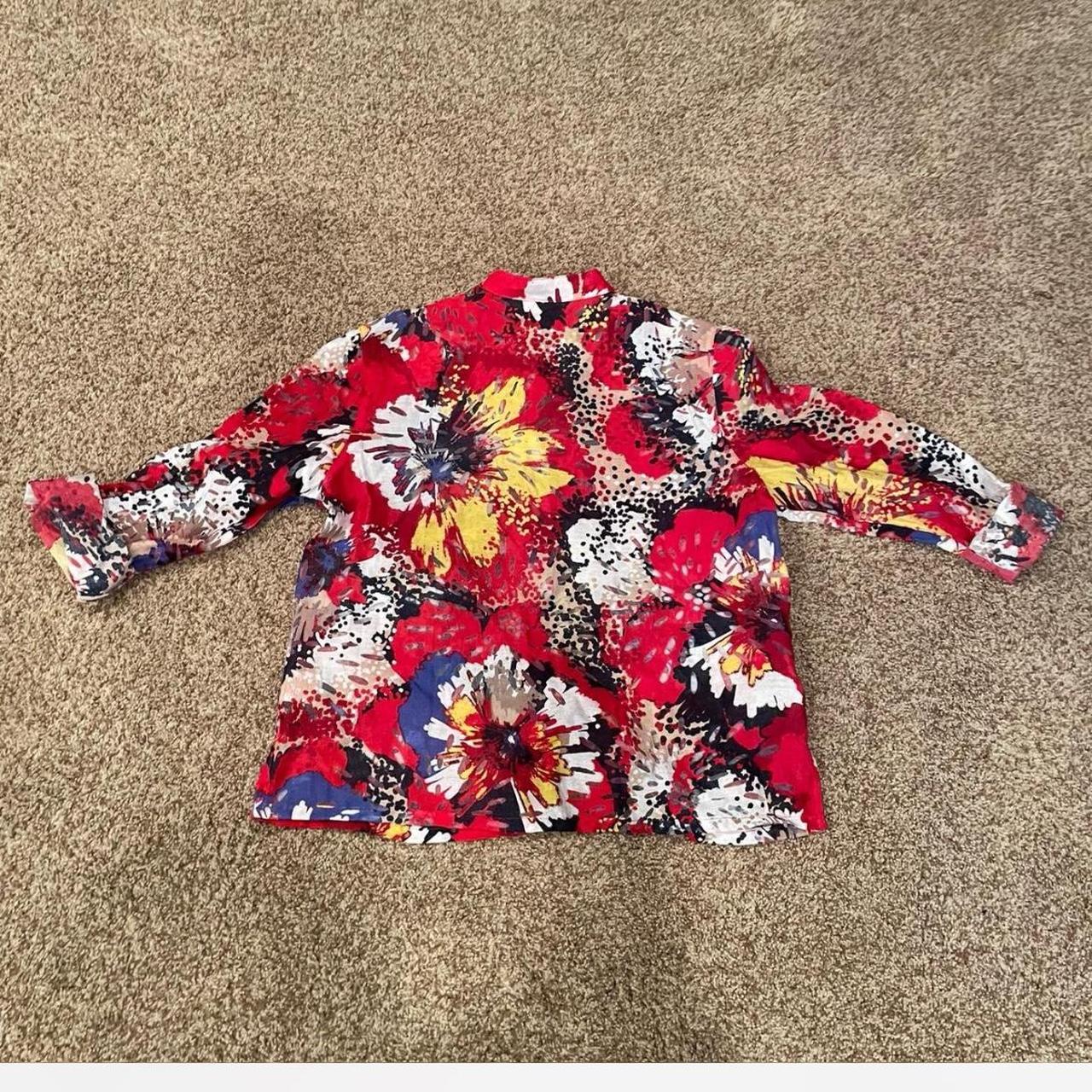 Ruby Rd. Women's Blouse - Multi/Red - 14 – Ruby R… - image 3