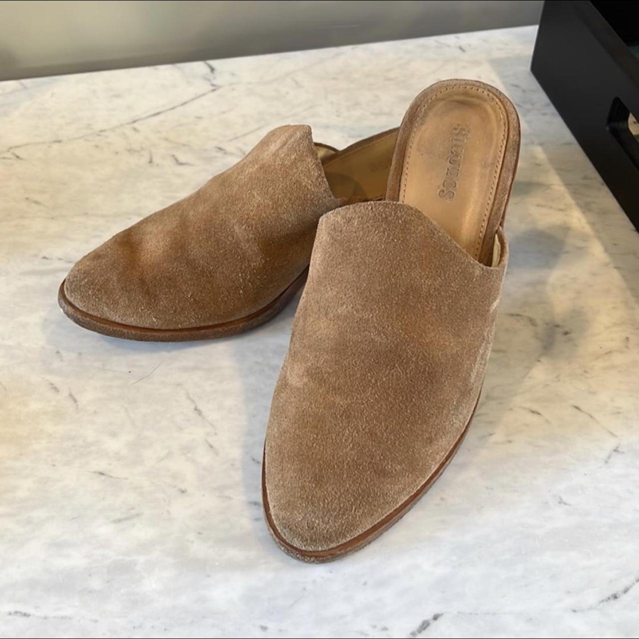 Soludos suede store venetian mule