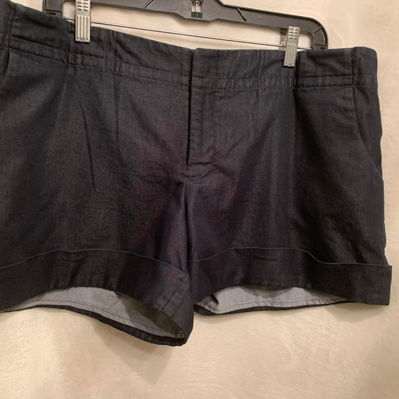 EUC Mossimo Black Cuffed Shorts Size 14 - Depop