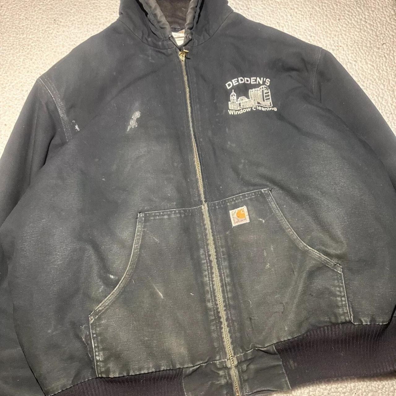 Vintage Carhartt Jacket J140 BLK Men’s 3XLT... - Depop