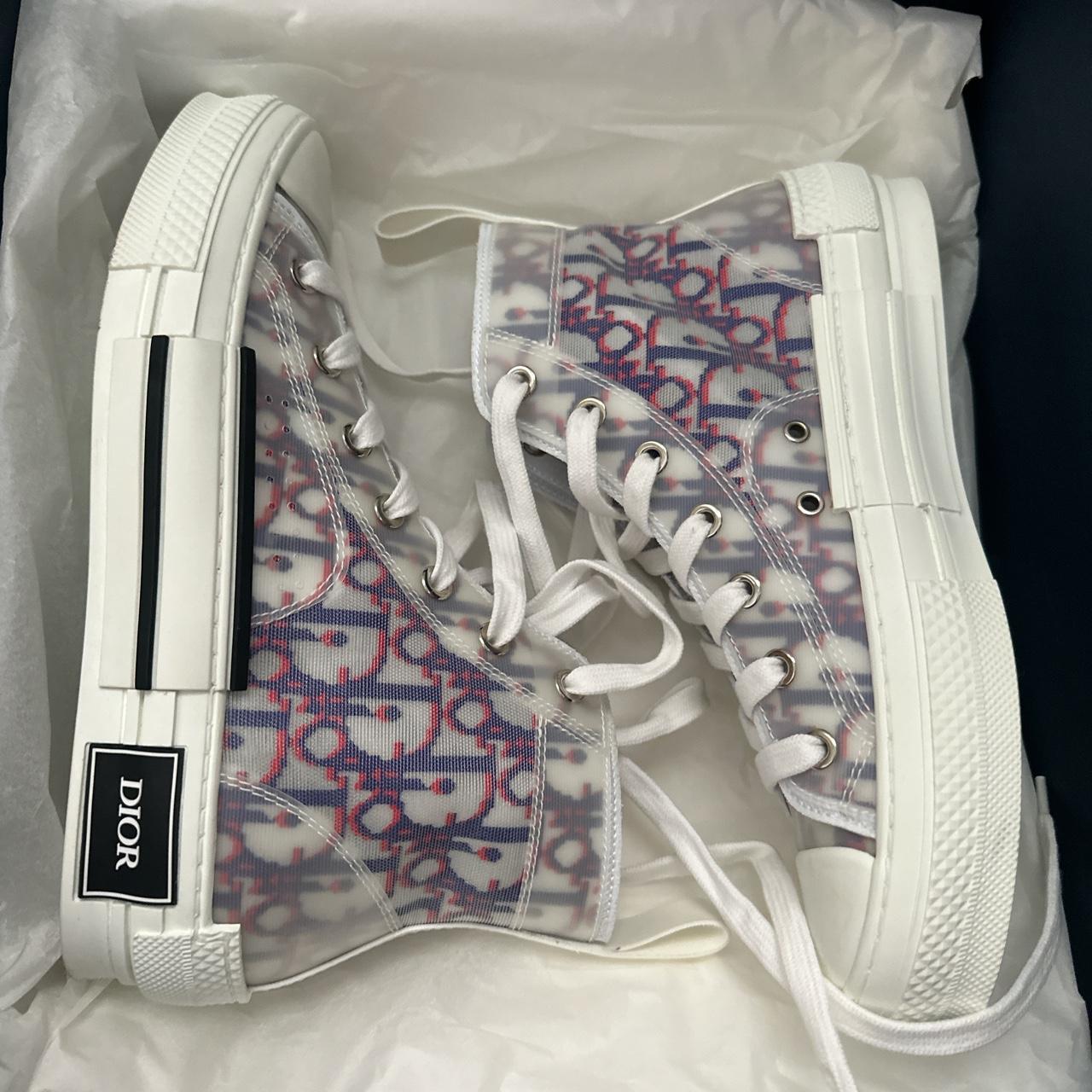 Dior B23 Red And Blue Oblique Dior B23 Low Top Red Blue Oblique UK