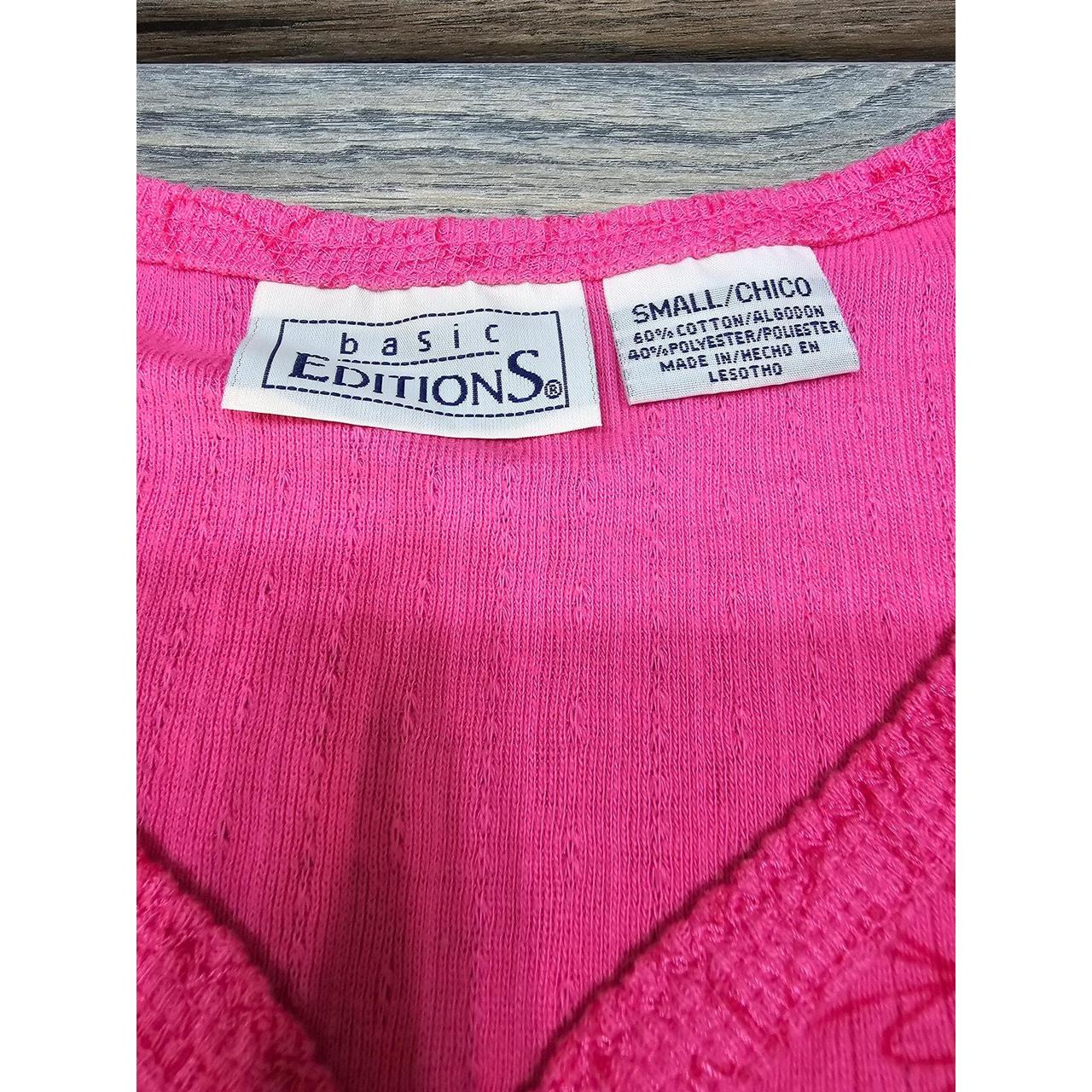 Basic Editions Women's Blouse - Pink - S – Basic … - image 5