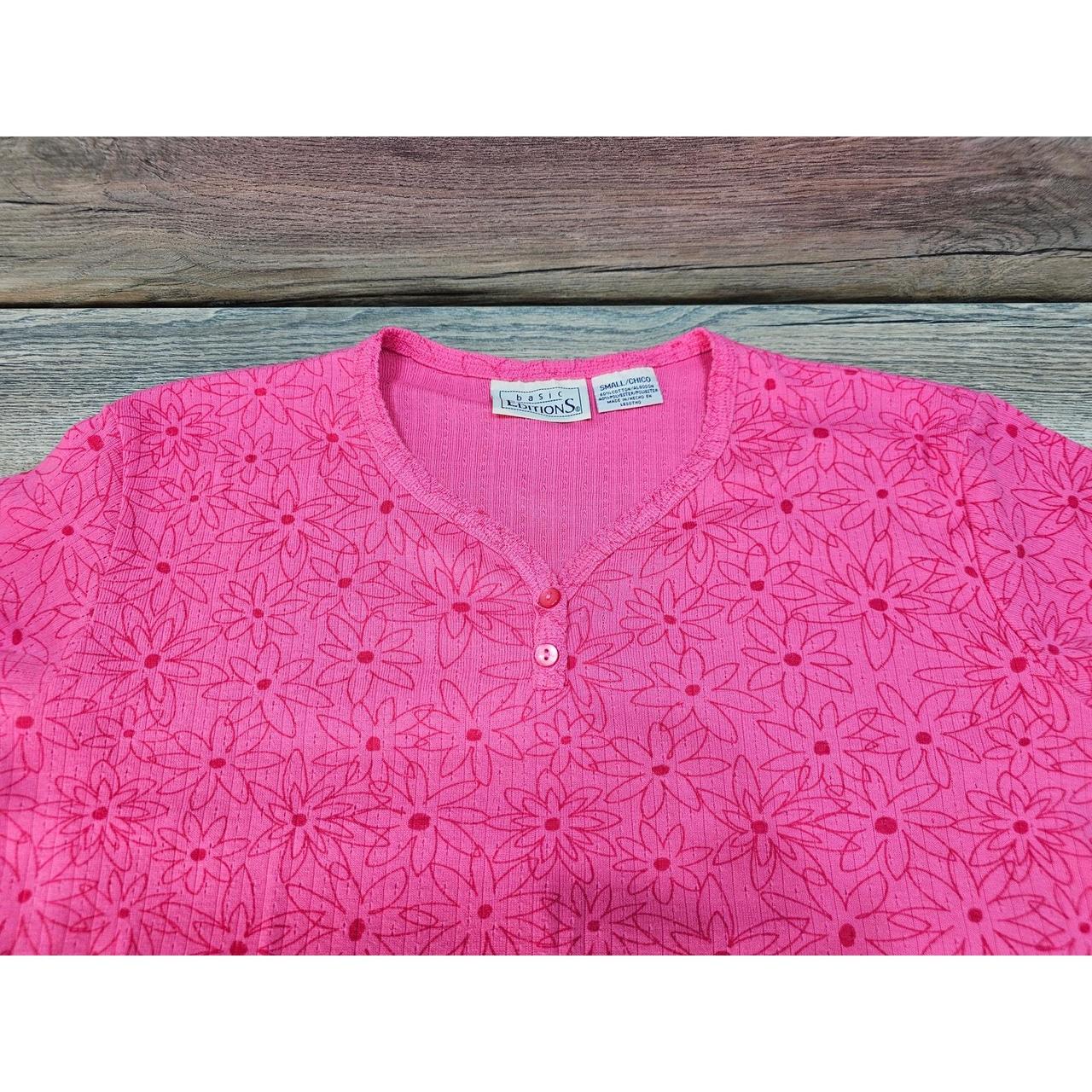 Basic Editions Women's Blouse - Pink - S – Basic … - image 2
