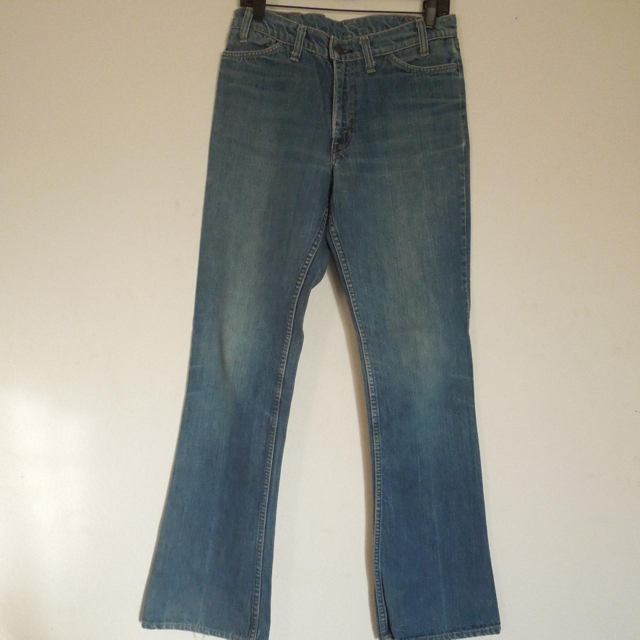 80s Vintage Bell Bottom 646 Levis Denim Jeans... - Depop