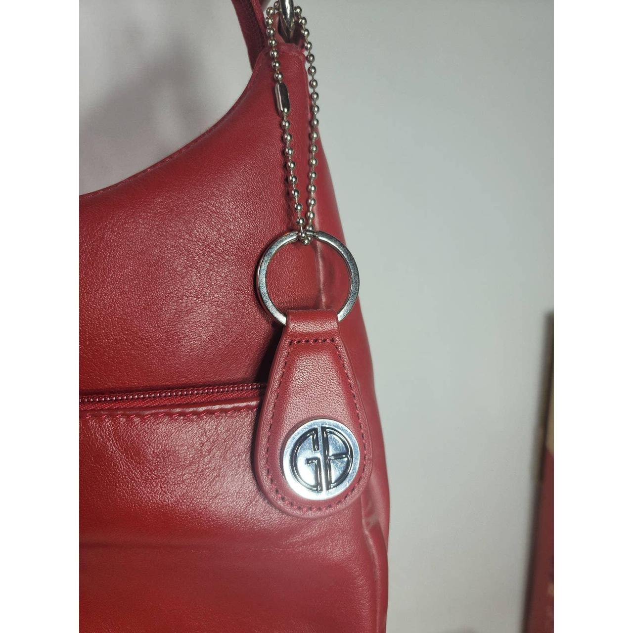 Giani Bernini, Bags, Authentic Giani Bernini Red Leather Satchel Purse