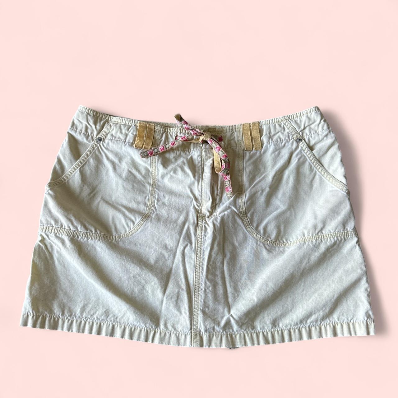 Gloria Vanderbilt Women's Skirt - Cream/White - L… - image 1