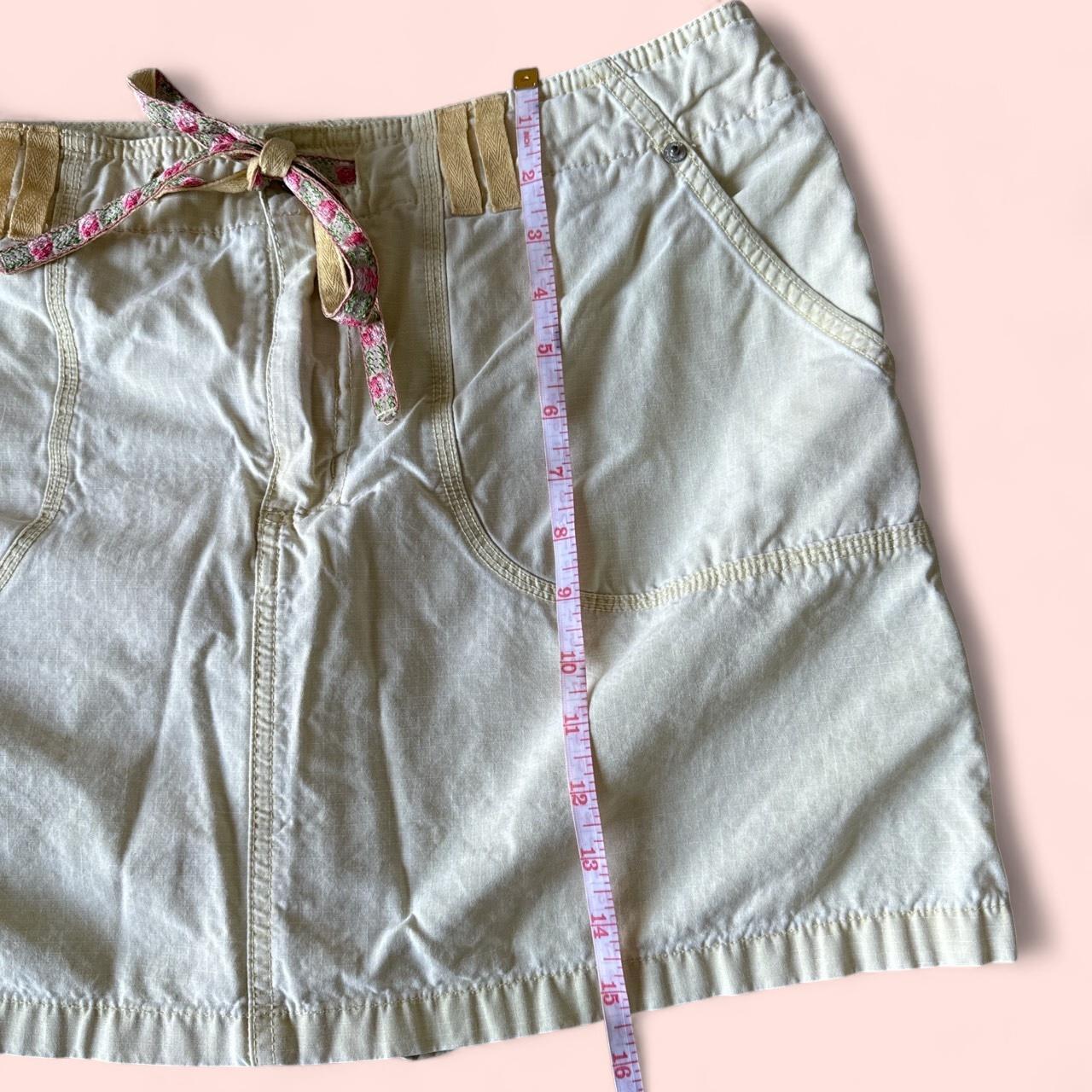 Gloria Vanderbilt Women's Skirt - Cream/White - L… - image 2