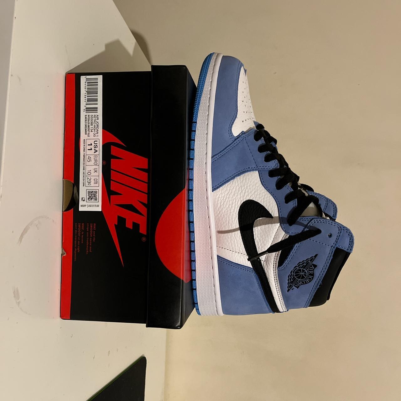 used university blue jordan 1