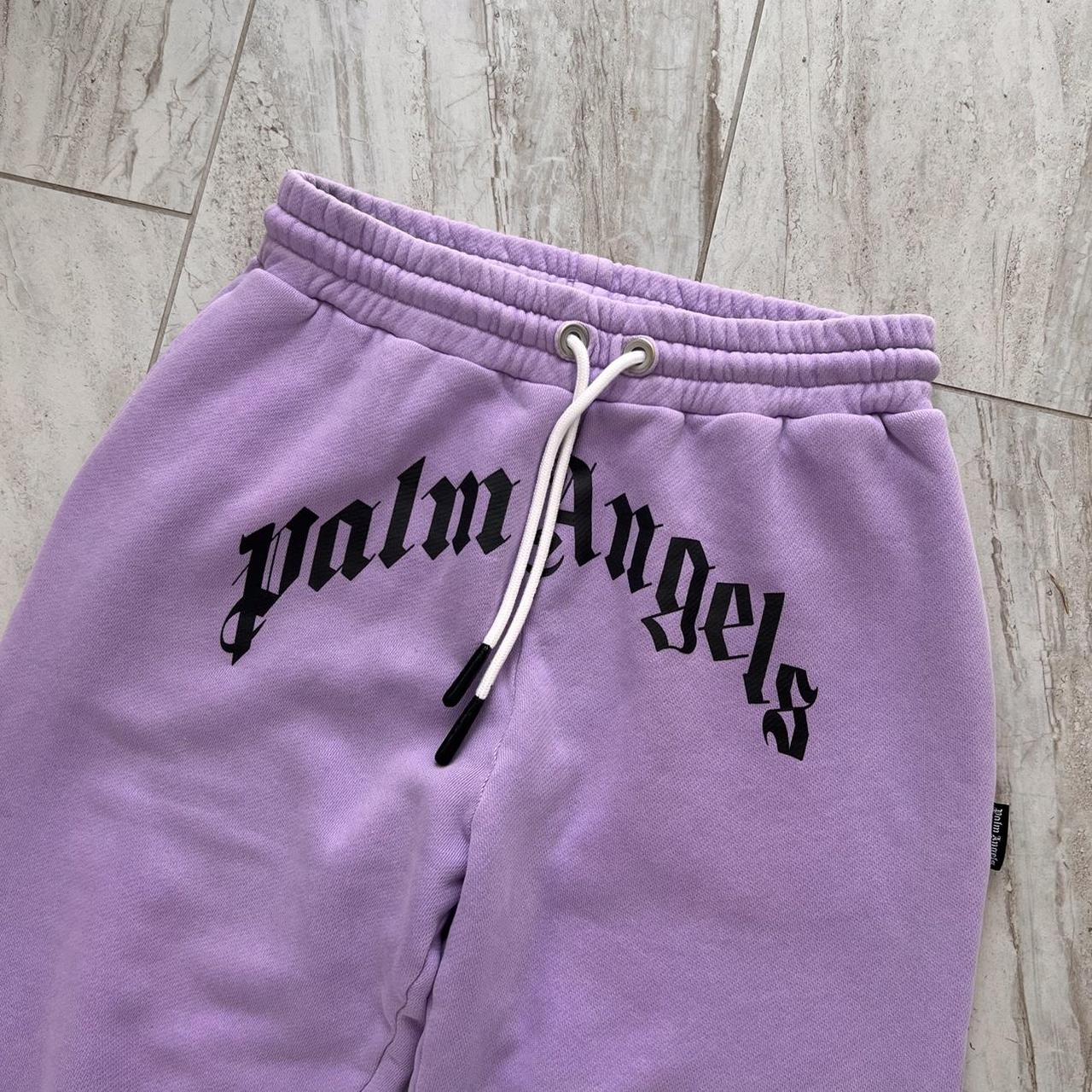 Palm Angels Women's Purple and Black Joggers-tracksuits (3)