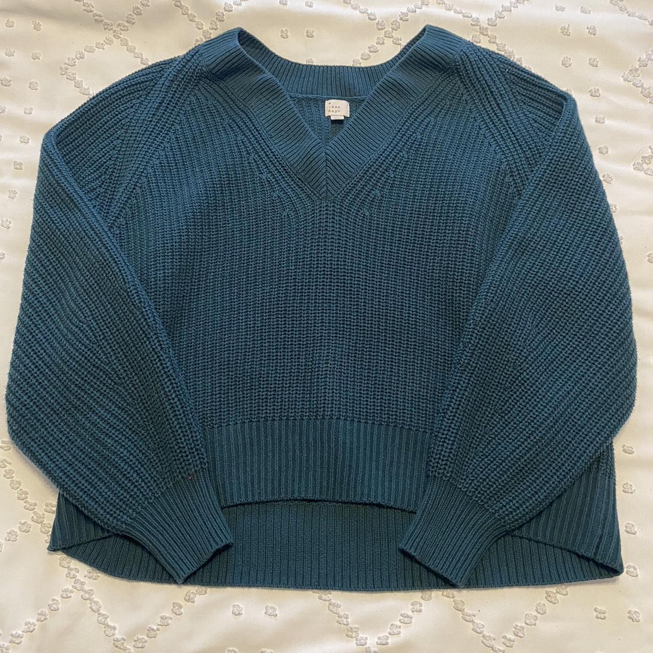 A New Day Women's Blue Jumper | Depop