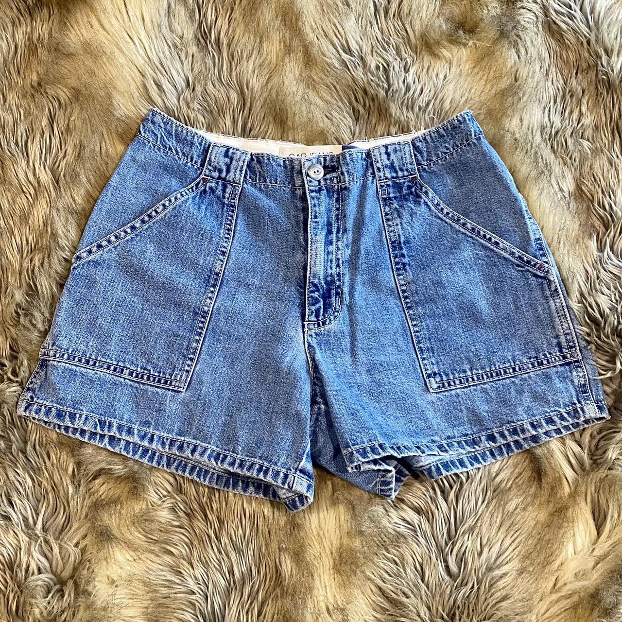 Gap Women's Blue Shorts Depop