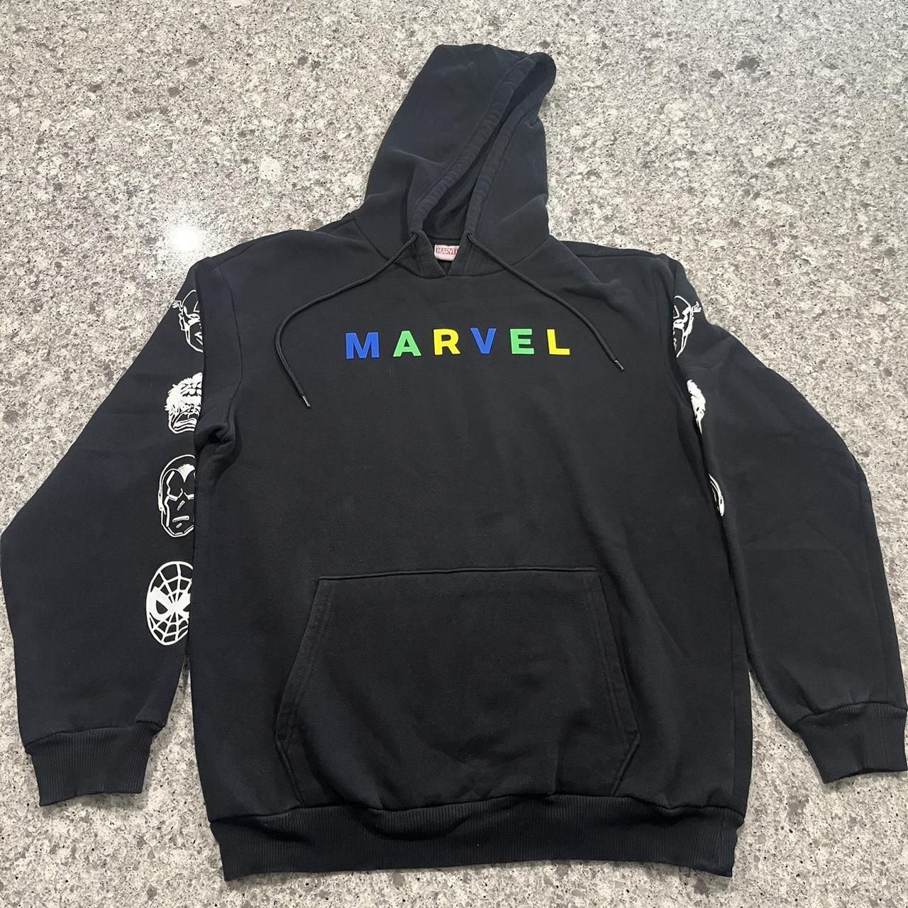 Pull and bear hoodie marvel hot sale