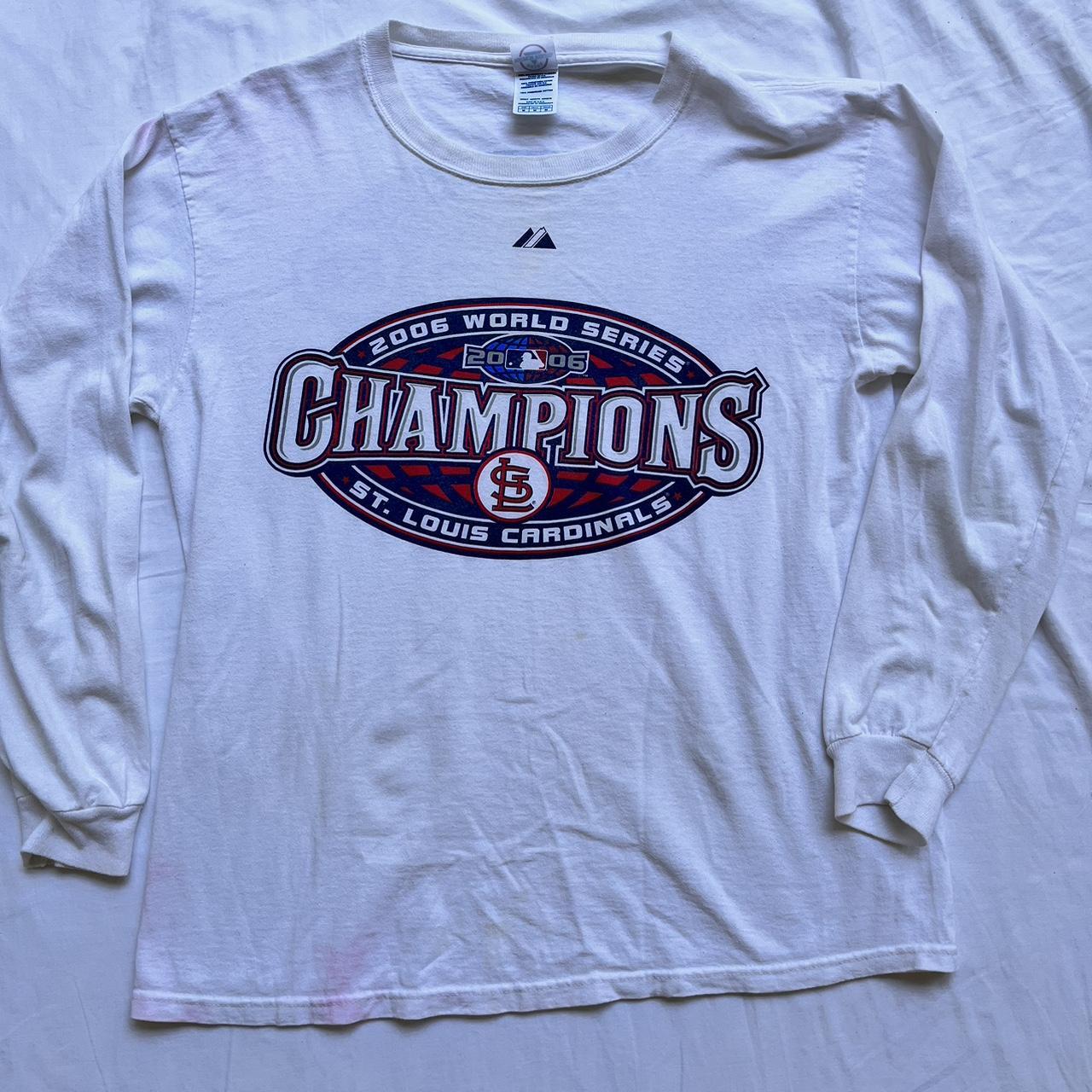 St. Louis Cardinals T Shirt Champs Baseball Men Tee - Depop