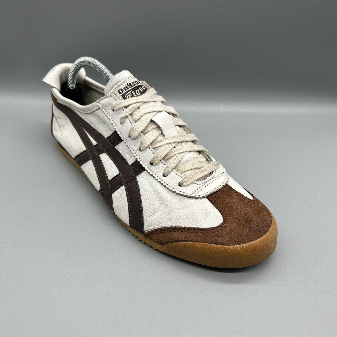 Onitsuka Tiger Mexico 66 Creamy Coffee Brown HL 202... - Depop