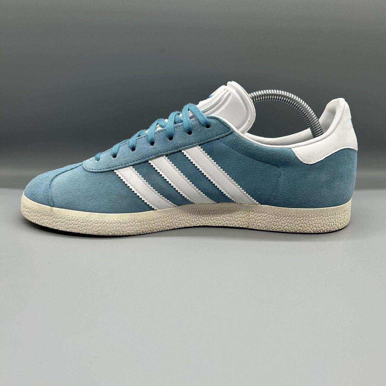 Adidas Gazelles - Fresh Blue/ White - BZ0022 -... - Depop