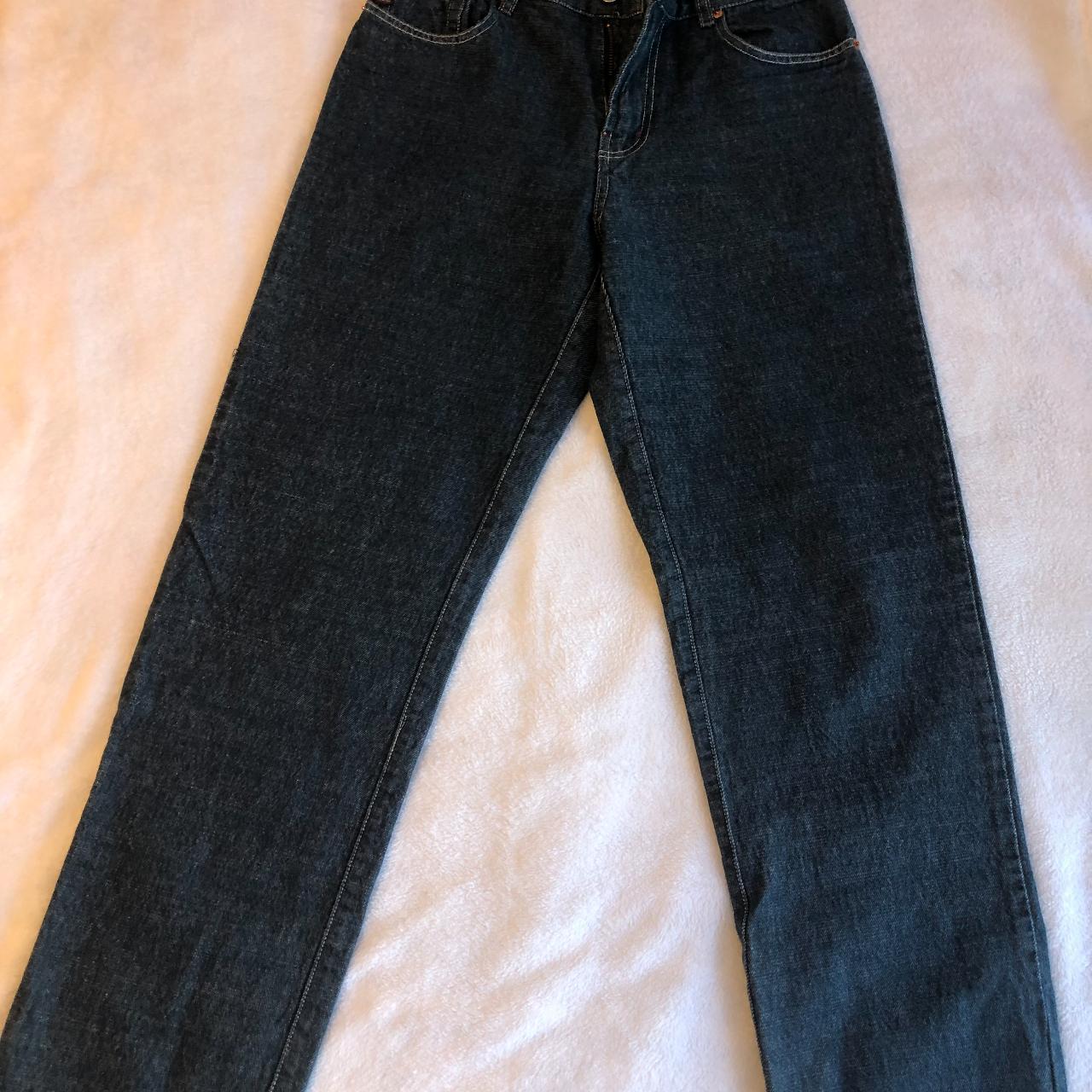 Guess Women's Navy Jeans | Depop